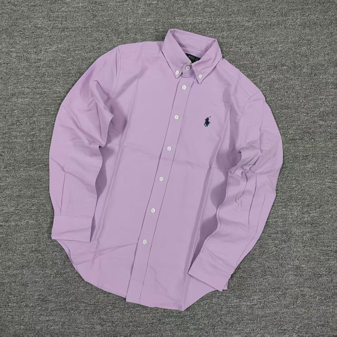 Other €21.8 Female Version 100%Cotton Oxford Shirt Womens Solid Cotton Long Sleeve C - Image 15