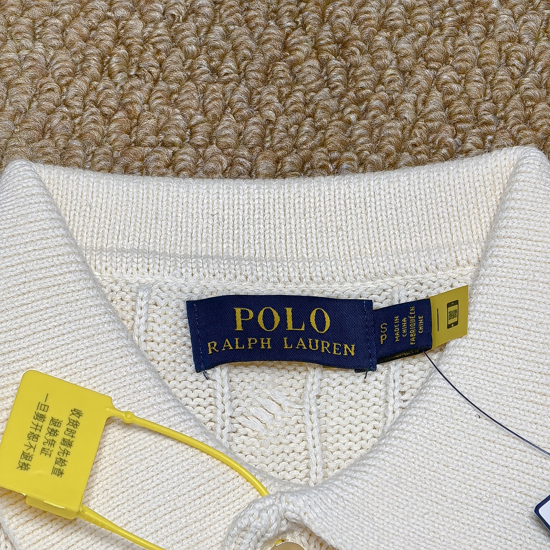 Other €21.8 ##Cable-Knit Cotton Polo Shirt Mens Collar Linen Floral Short Sleeve C - Image 22