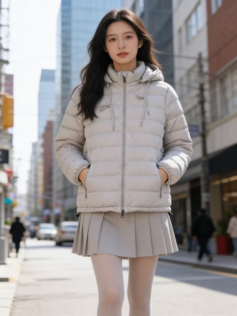 Other €51.6 ## Detachable Hooded Down Jacket Velvet W43 X - Image 9