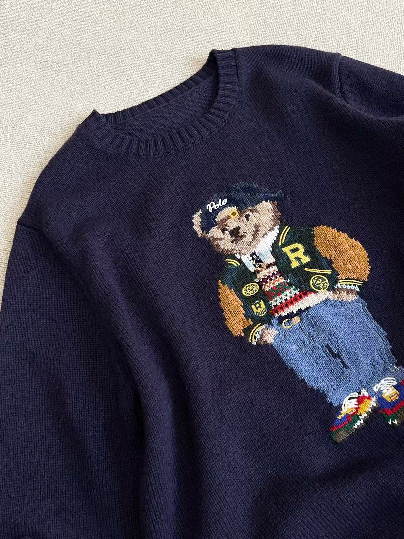 Other €38.7 ## Wool Bear Sweater RL00808 Green R P - Image 33
