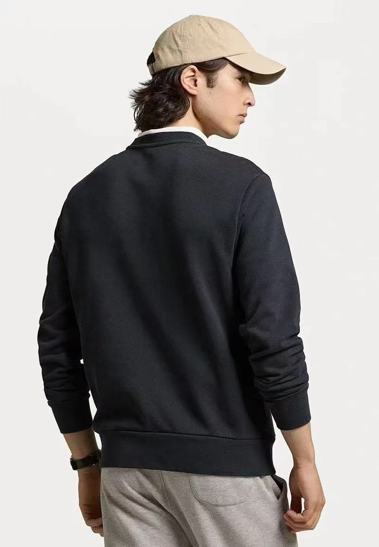 Other €21.4 Fleece-Lined Sweatshirt RL Embroidered Velvet 503237 E (Couples' Style) - Image 7