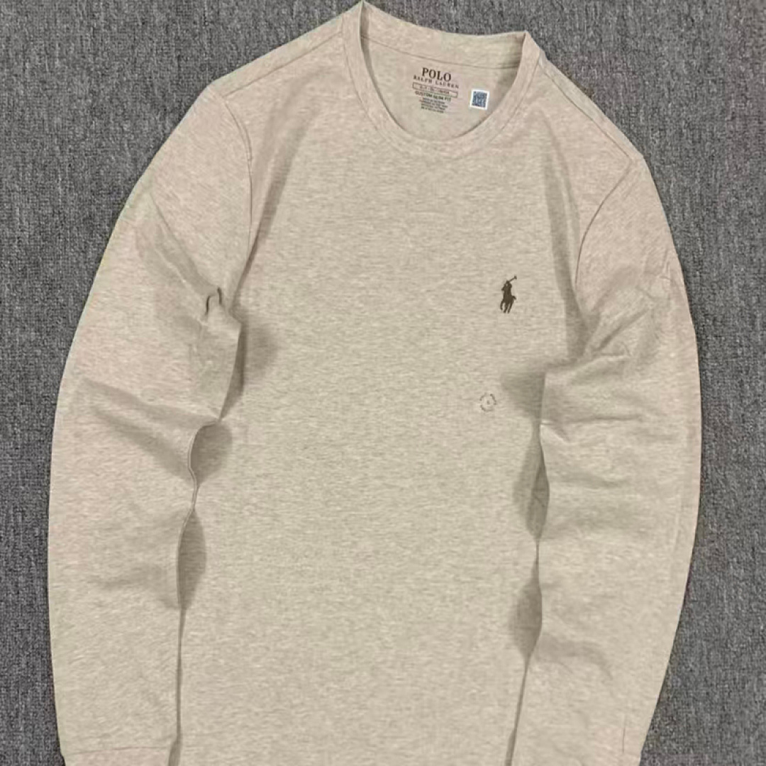 Other €14.6 #4-Color Classic Long-Sleeved Cotton T-Shirt For Men And Women Mens Long Sleeve Solid T A - Image 14