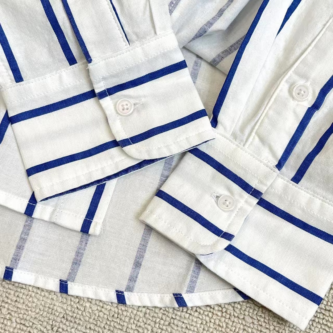 Other €28.3 ##Linen Stripe Shirt 027 Linen Striped P - Image 53