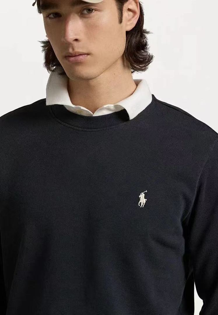 Other €21.4 Fleece-Lined Sweatshirt RL Embroidered Velvet 503237 E (Couples' Style) - Image 8