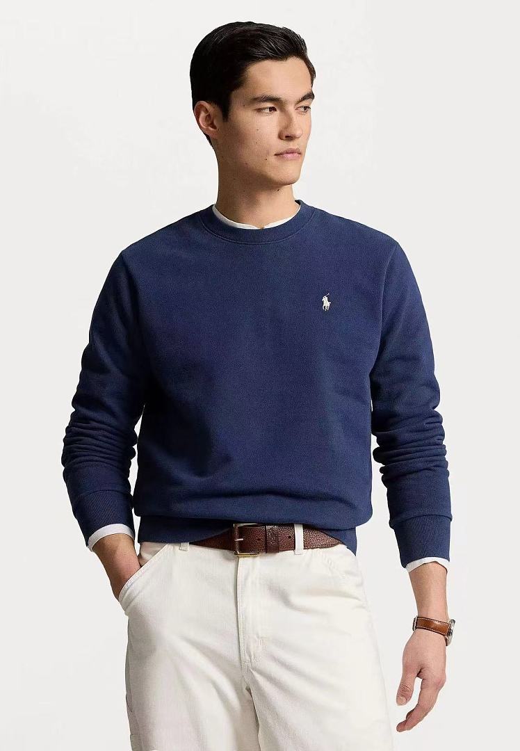 Other €21.4 Fleece-Lined Sweatshirt RL Embroidered Velvet 503237 E (Couples' Style) - Image 9