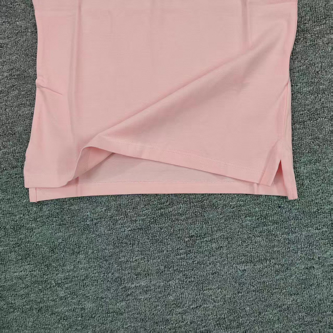 Other €18.7 ## Five-Button Knitted Collar Short-Sleeved Polo Shirt womenRL Buckle Short Sleeve Womens C - Image 35