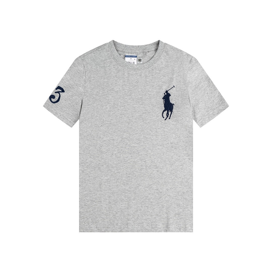 Other €10.1 # Big Pony Short Sleeve Shirt Solid Collar T H - Image 4