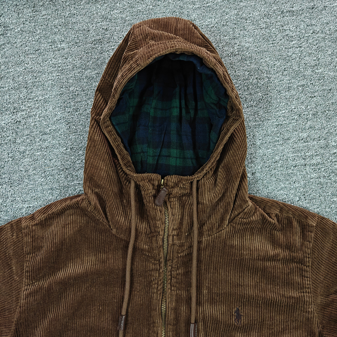 Other €42.5 ##The Wynton Corduroy Hooded Jacket Velvet M - Image 9