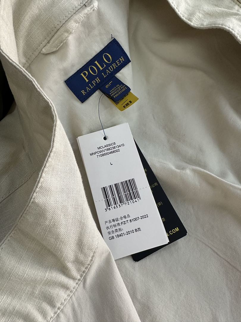 Other €37.4 Linen Jacket Unisex 1:1 RL M - Image 33