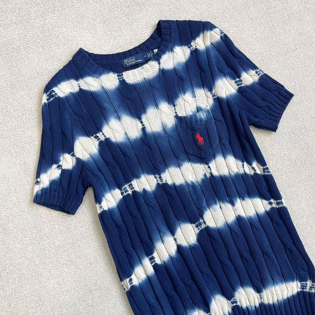 Other €21.8 ##Tie-Dye Stripe Twist Short Sleeve 0209 Tie Dye Striped Linen Floral P - Image 44