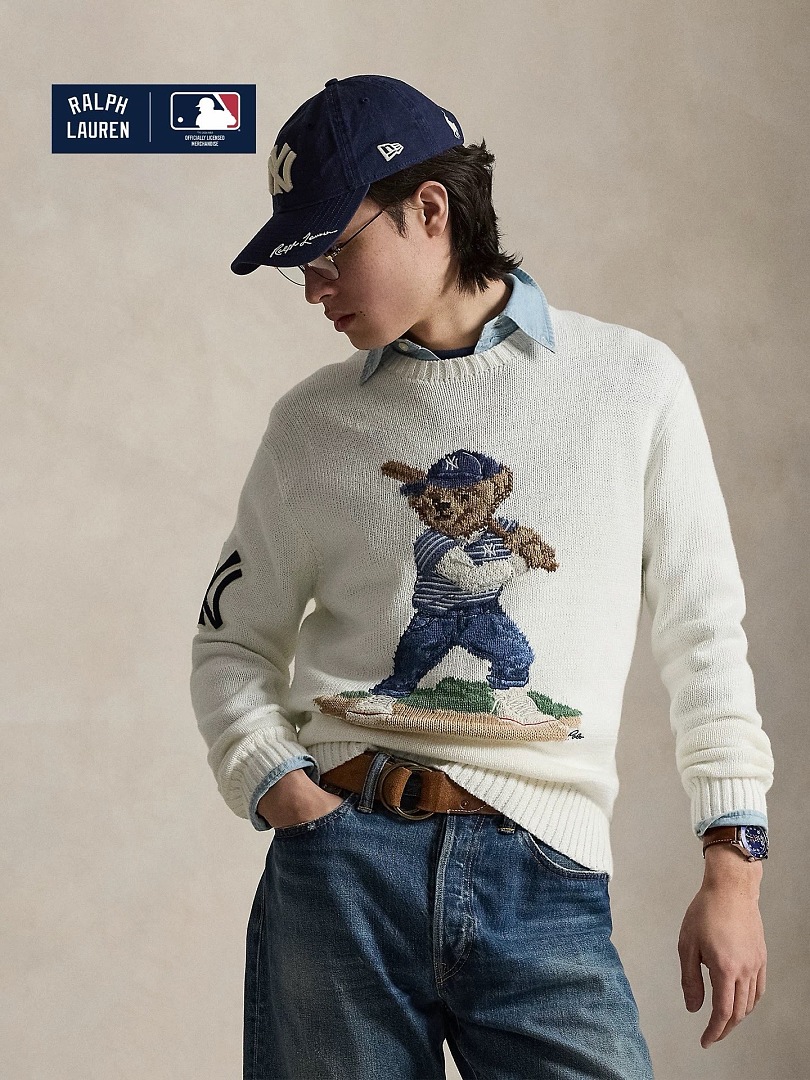 Other €46.5 ## Yanky Baseball Sweater Small Fleece P - Image 4