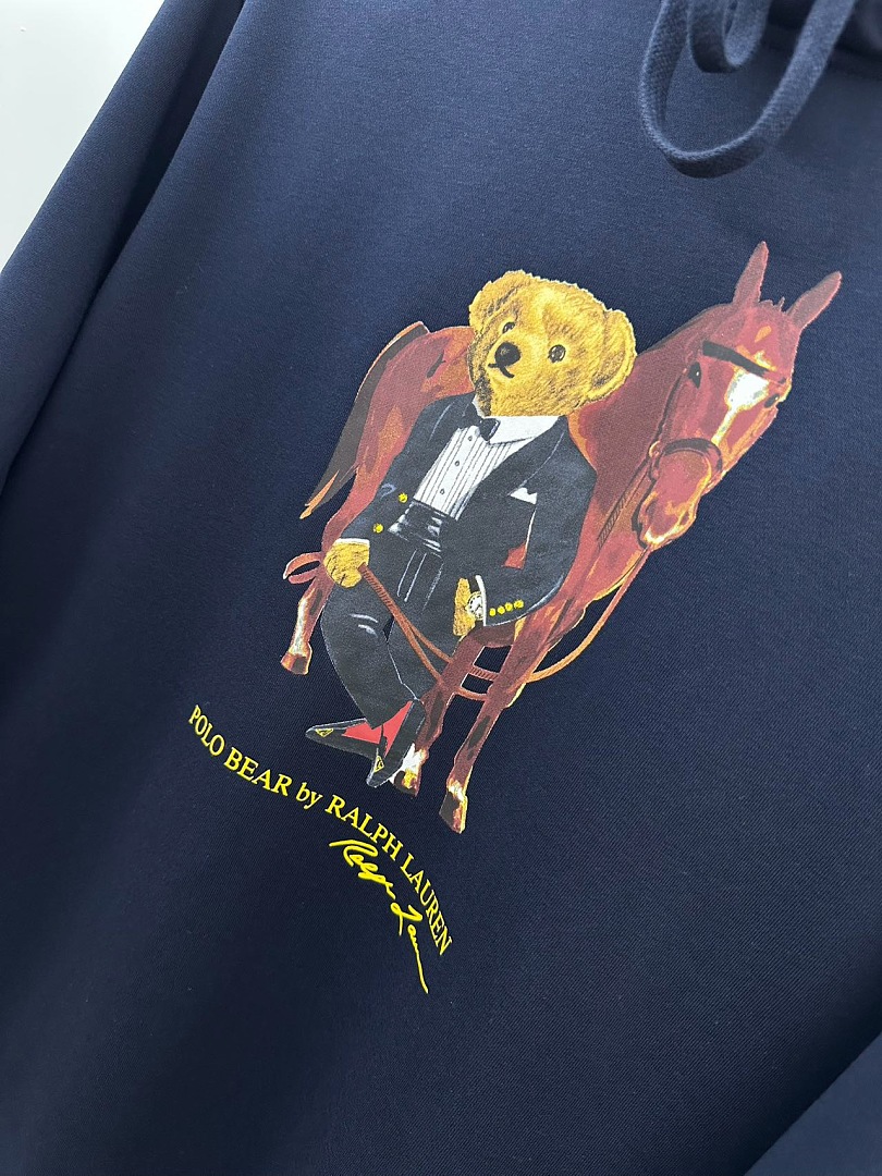 Other €23.11 Bear Fleece Hoodie RL Small Y - Image 20
