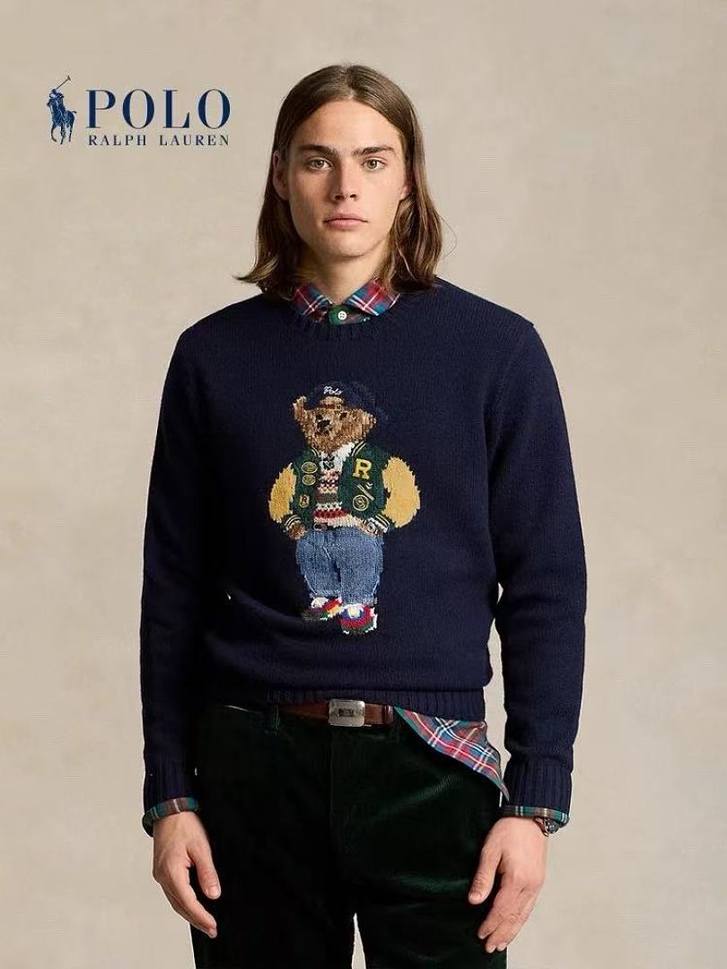 Other €38.7 ## Wool Bear Sweater RL00808 Green R P