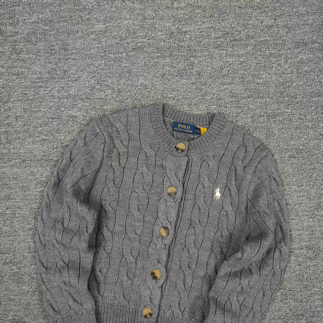 Other €28.9 #RL Wool Twist Style Cardigan For Women 90%Wool+10%Cashmere Fleece Big Linen Floral C - Image 28
