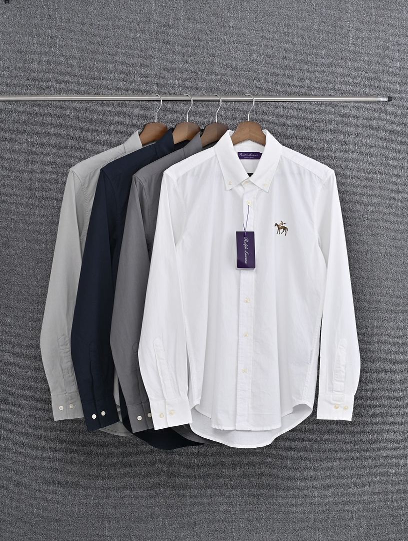 Other €24.4 ##Purple Label Oxford Shirt Purple Canvas M - Image 5
