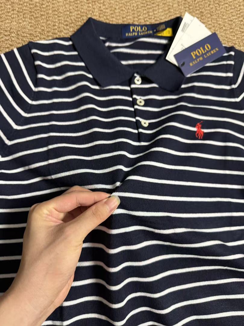 Other €20.2 ## Pima Cotton Little Stripe Polo Shirt 6 Striped Short Sleeve R - Image 16