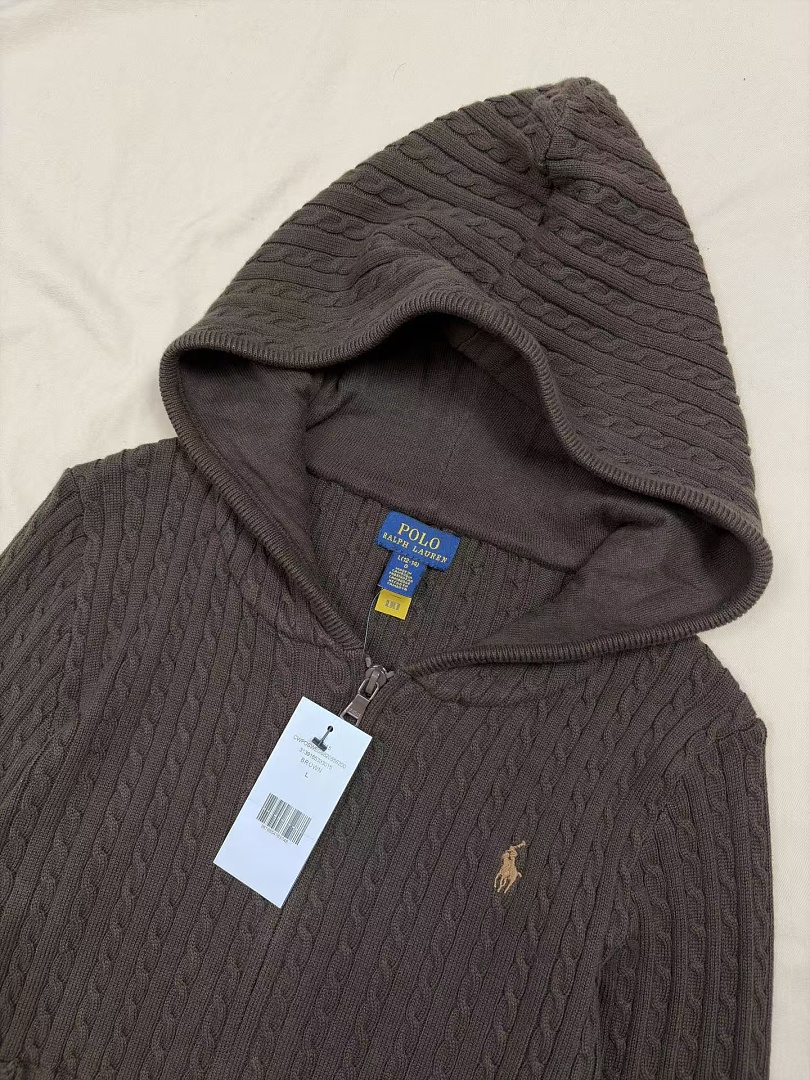 Other €33.5 ##Big Kids' Hooded Small Twill Knit Sweater Big Linen Floral Z - Image 7