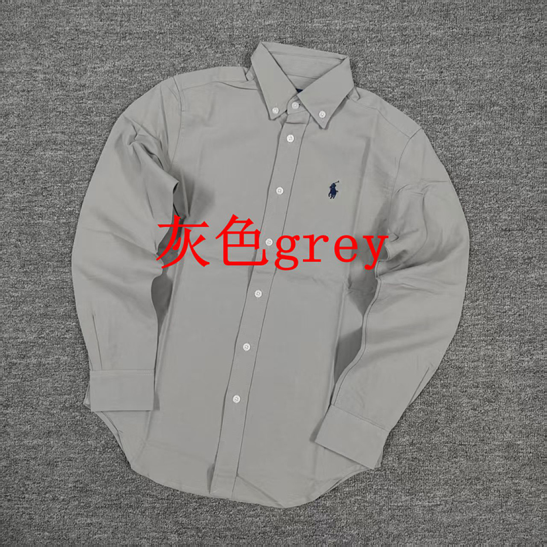 Other €21.8 Female Version 100%Cotton Oxford Shirt Womens Solid Cotton Long Sleeve C - Image 9