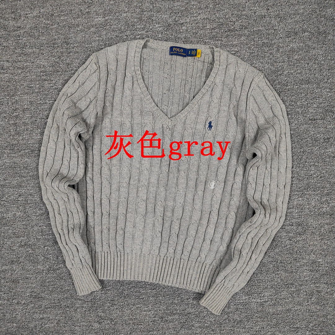 Other €21.8 ##8 Colors V-Neck Women's Sweater Long sleeveV Collar Womens Fleece C/A - Image 7