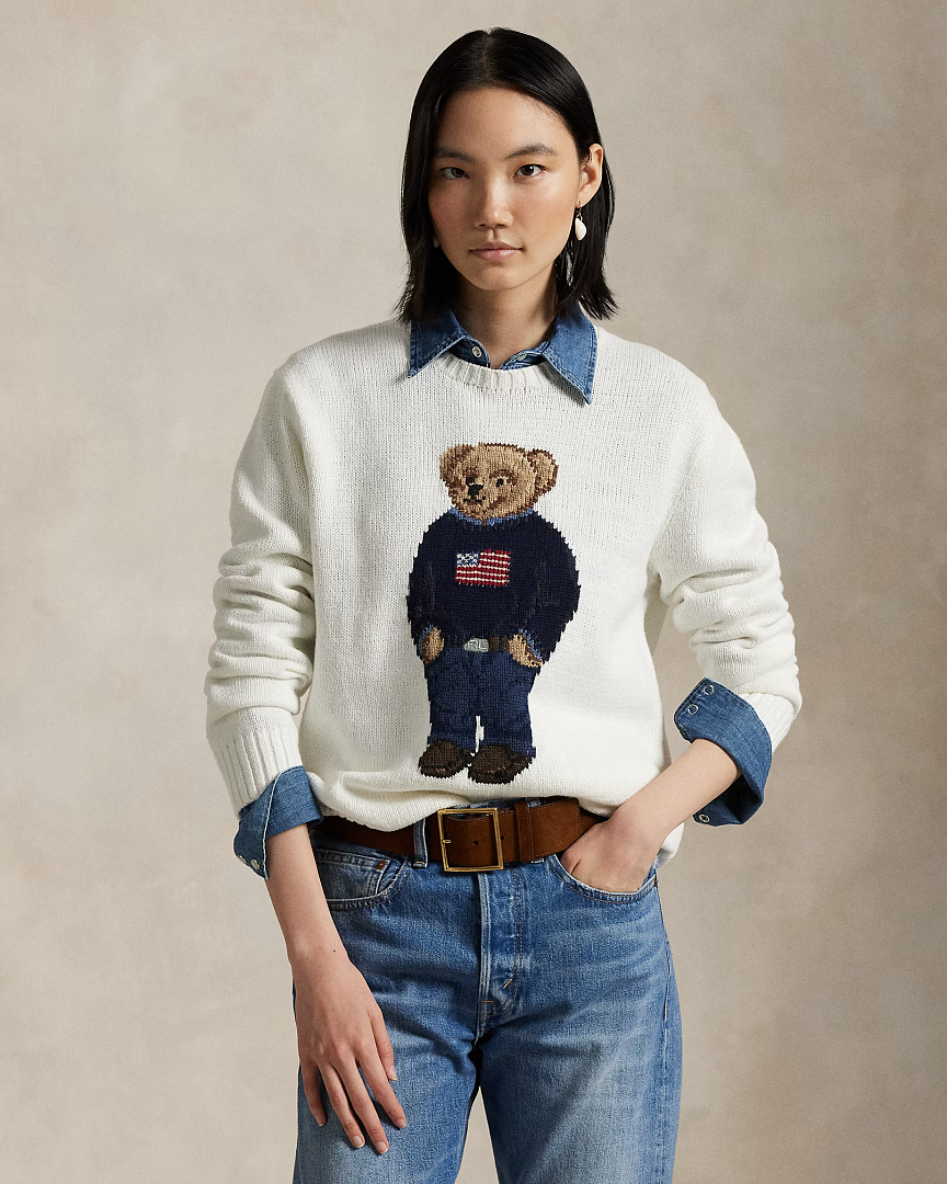 Other €46.6 Flag Bear Sweater Small Fleece (€38.7/¥298 Promotional Price For One Month) - Image 3
