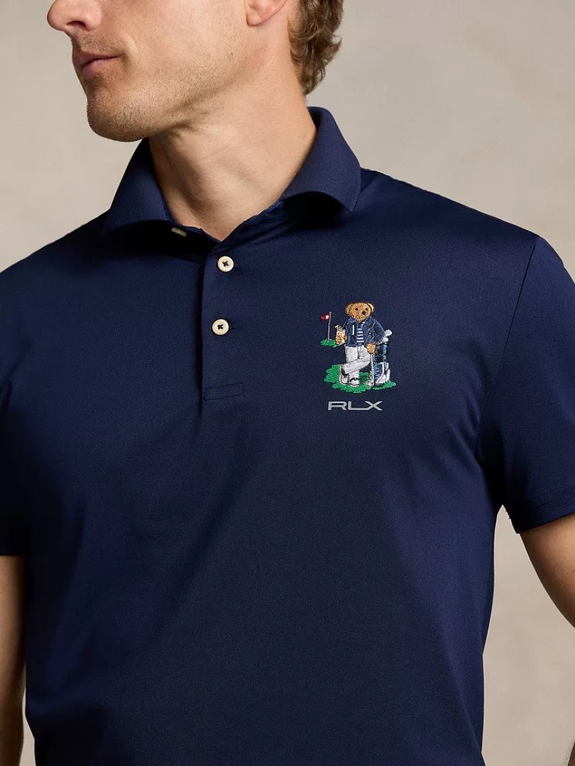 Other €20.5 ##RLX Tailored Fit Golfing Bear Pique Polo Shirt RLX High Y - Image 3