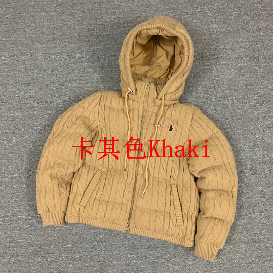Other €56.4 ## Knit Hooded Cotton-Padded Jacket Cotton W - Image 4