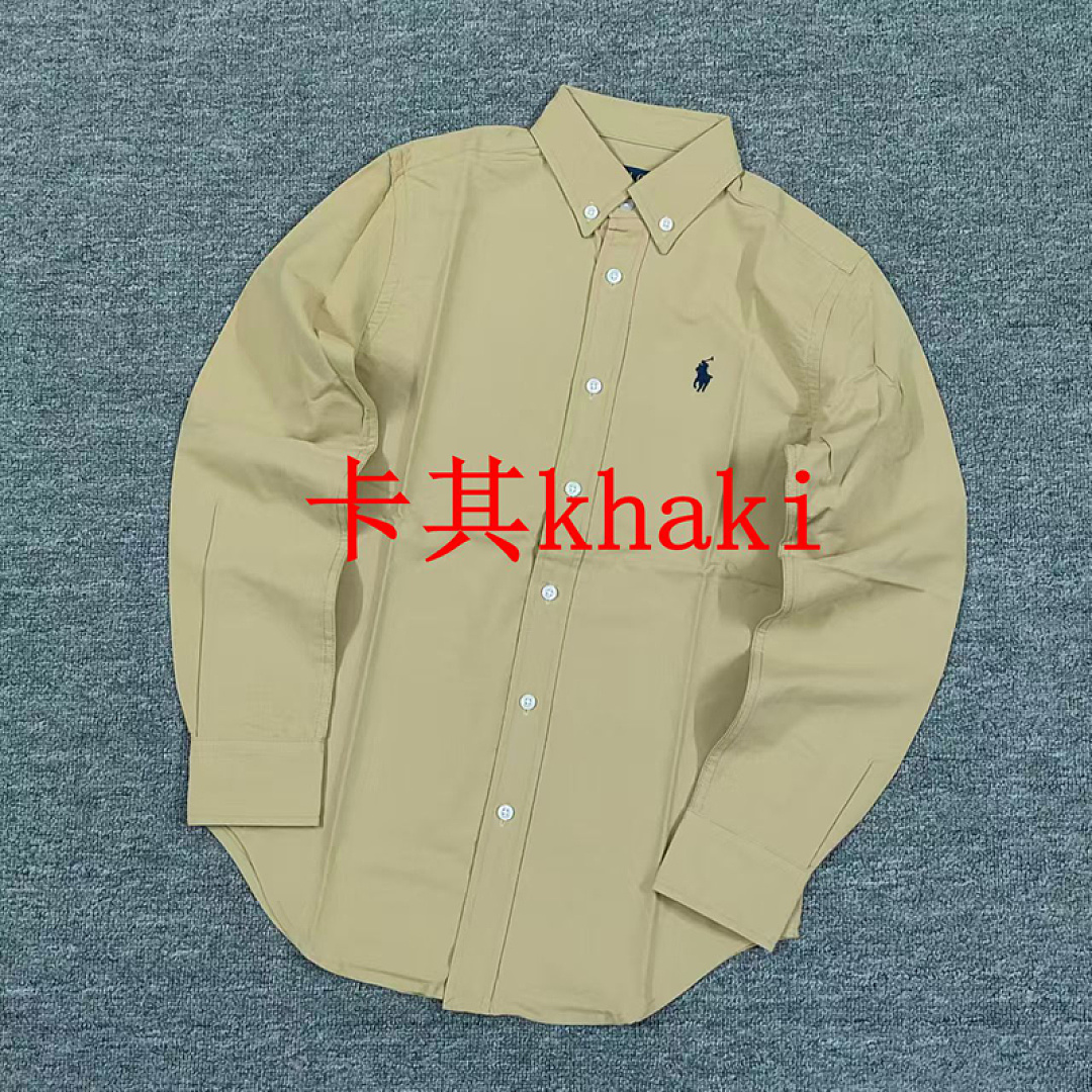 Other €21.8 Female Version 100%Cotton Oxford Shirt Womens Solid Cotton Long Sleeve C - Image 3