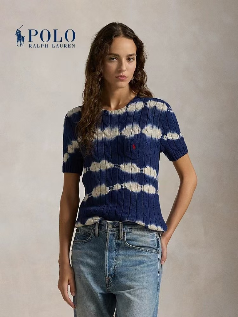 Other €21.8 ##Tie-Dye Stripe Twist Short Sleeve 0209 Tie Dye Striped Linen Floral P