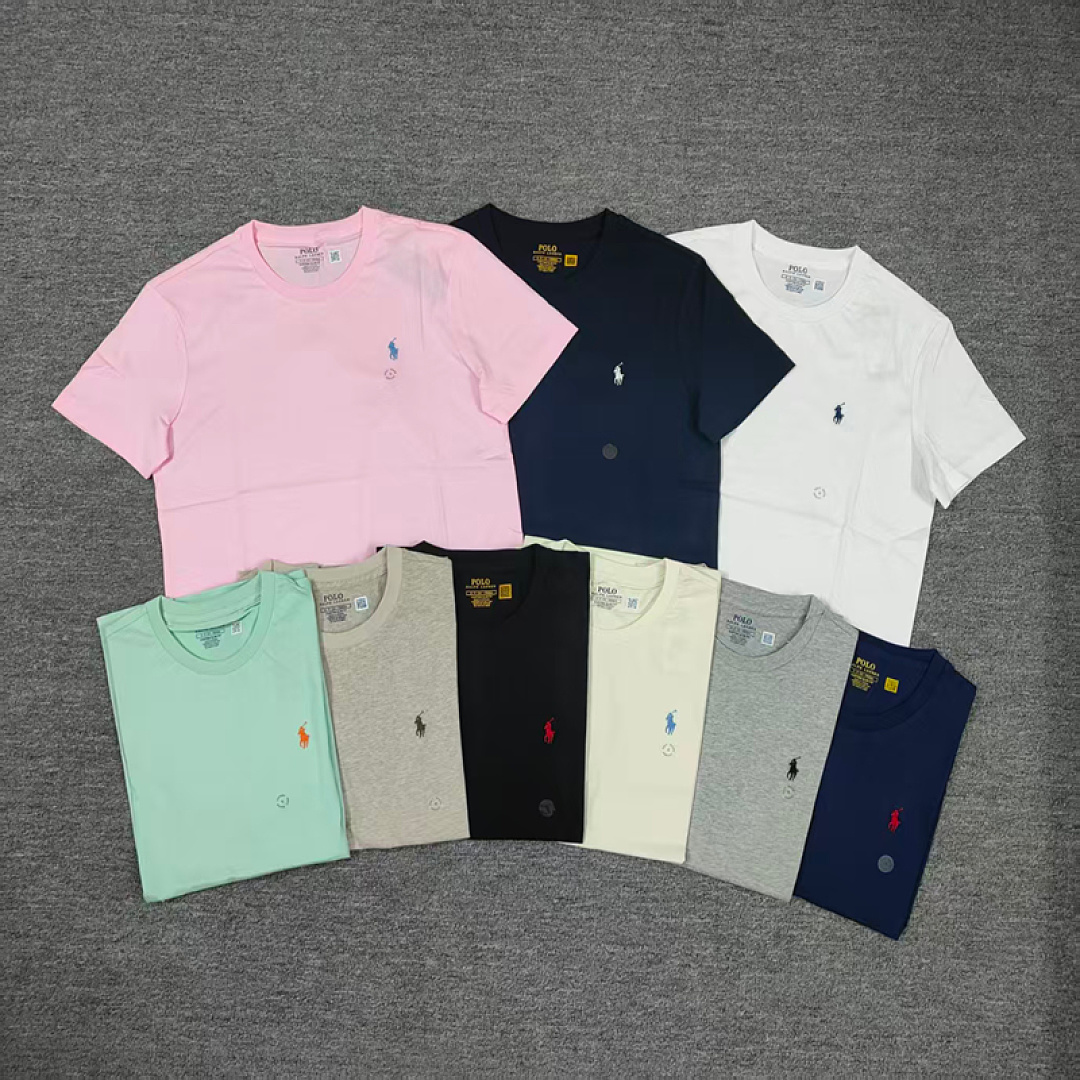 Other €11.4 ##Round Neck Short Sleeved T-Shirt For Men And Women New Launch Promotion Mens Sleeve T A/G