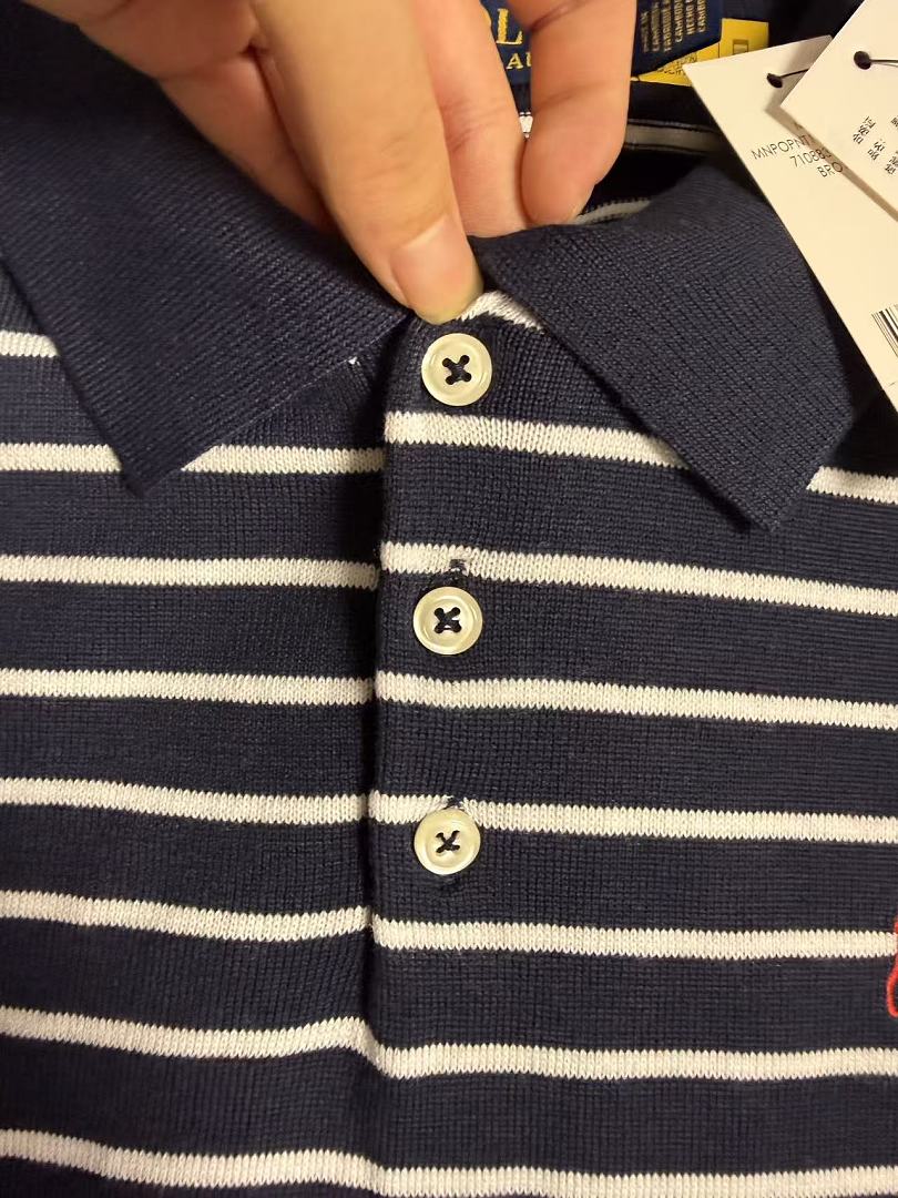Other €20.2 ## Pima Cotton Little Stripe Polo Shirt 6 Striped Short Sleeve R - Image 19