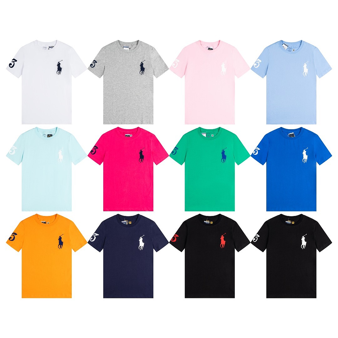 Other €10.1 # Big Pony Short Sleeve Shirt Solid Collar T H