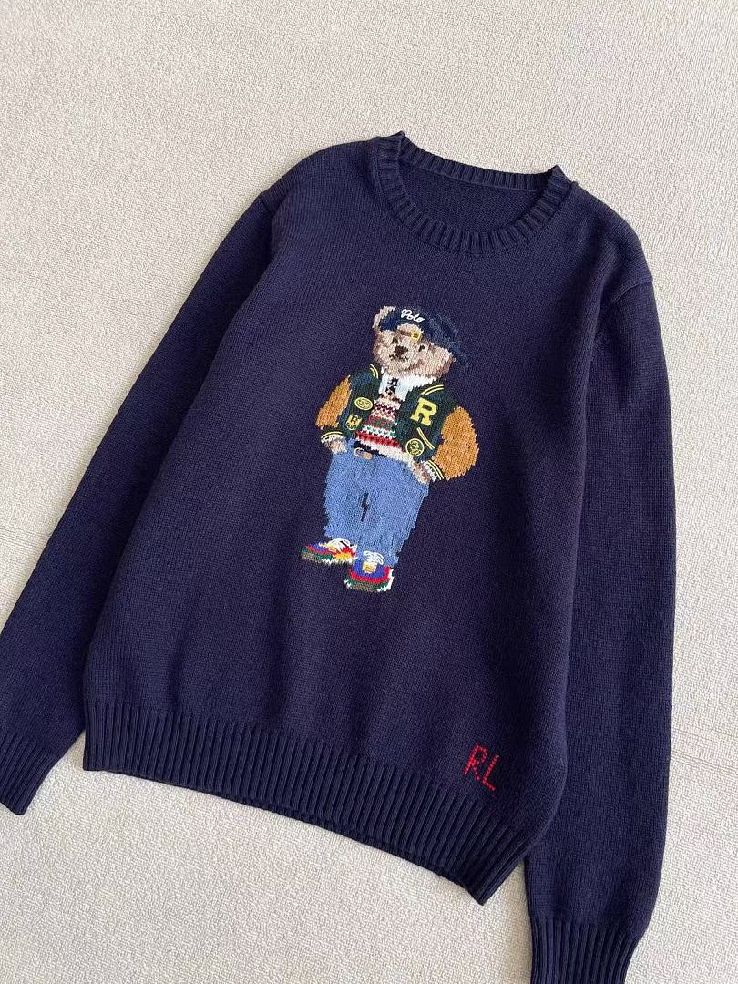 Other €38.7 ## Wool Bear Sweater RL00808 Green R P - Image 24