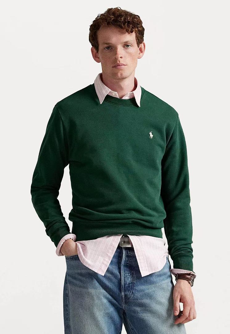 Other €21.4 Fleece-Lined Sweatshirt RL Embroidered Velvet 503237 E (Couples' Style) - Image 4