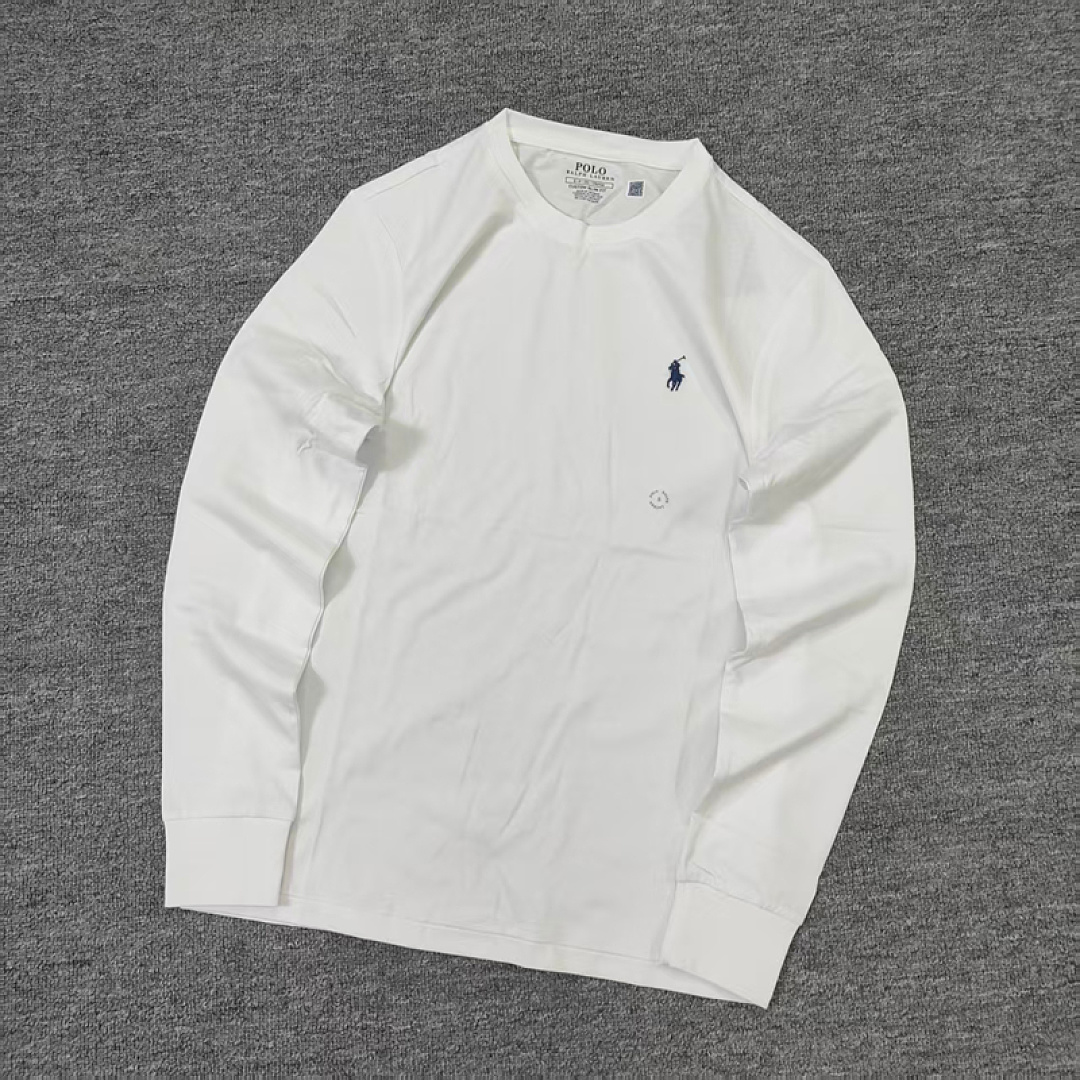 Other €14.6 #4-Color Classic Long-Sleeved Cotton T-Shirt For Men And Women Mens Long Sleeve Solid T A - Image 10