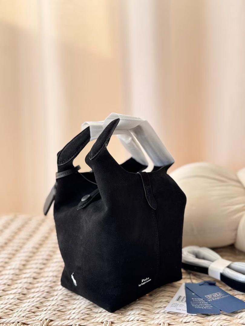Other €37.4 ## Cow Suede Mini Tote Bag Velvet Leather Small No V - Image 7