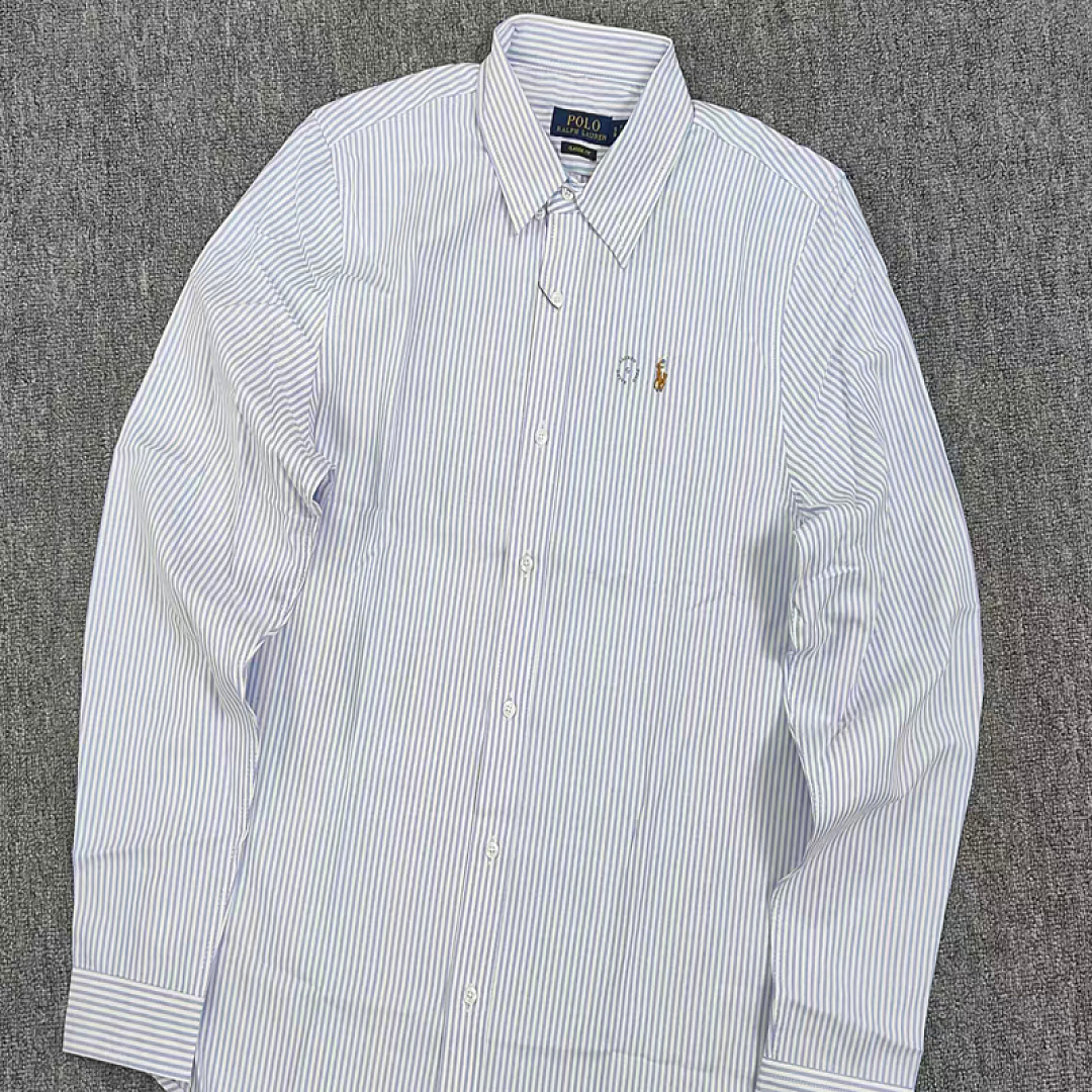 Other €20.5 ###Striped Oxford Shirt For Men And Women Triple Striped Canvas B (Colorful Horse) - Image 6