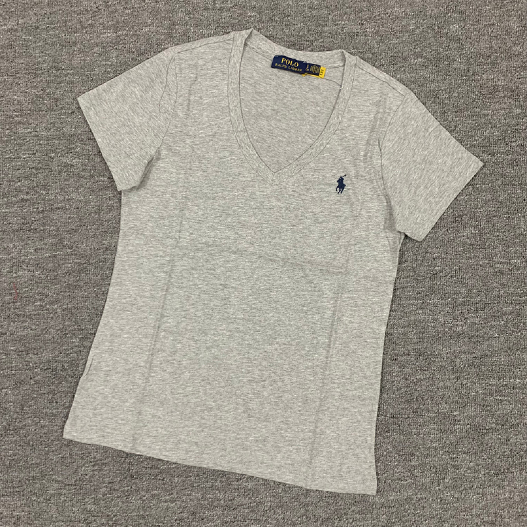Other €10.1 #Pure Cotton V-Neck Solid Color T-Shirt For Women V Collar T C - Image 8