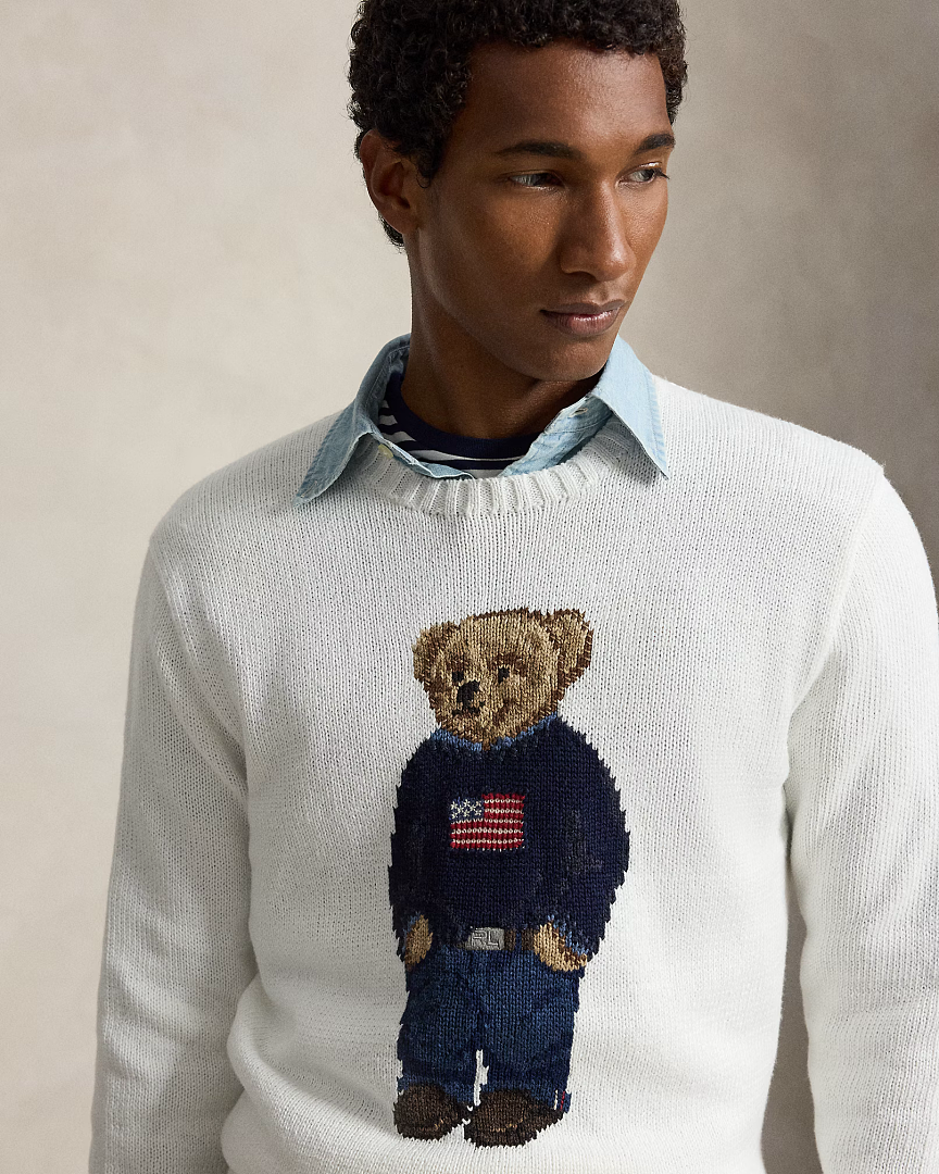 Other €46.6 Flag Bear Sweater Small Fleece (€38.7/¥298 Promotional Price For One Month) - Image 8