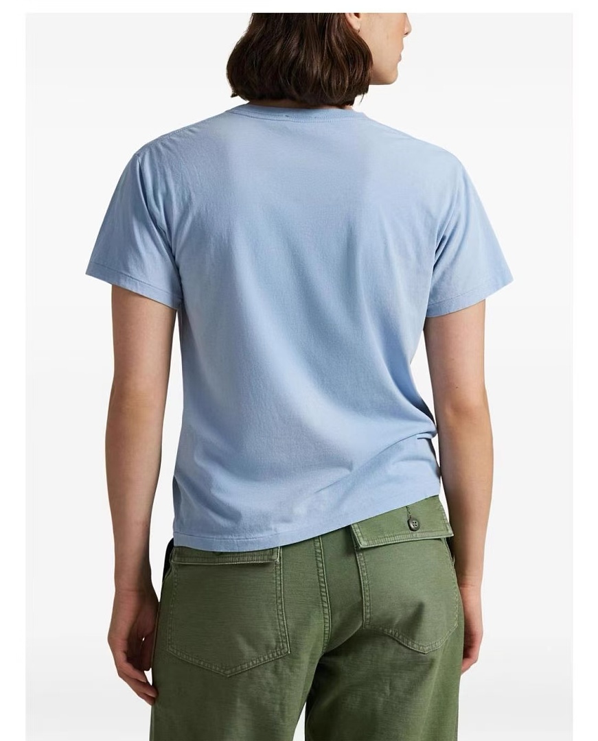 Other €15.3 ##Sky Blue Bear Graphic Tee 0808 Sky Coffee Green T P - Image 5
