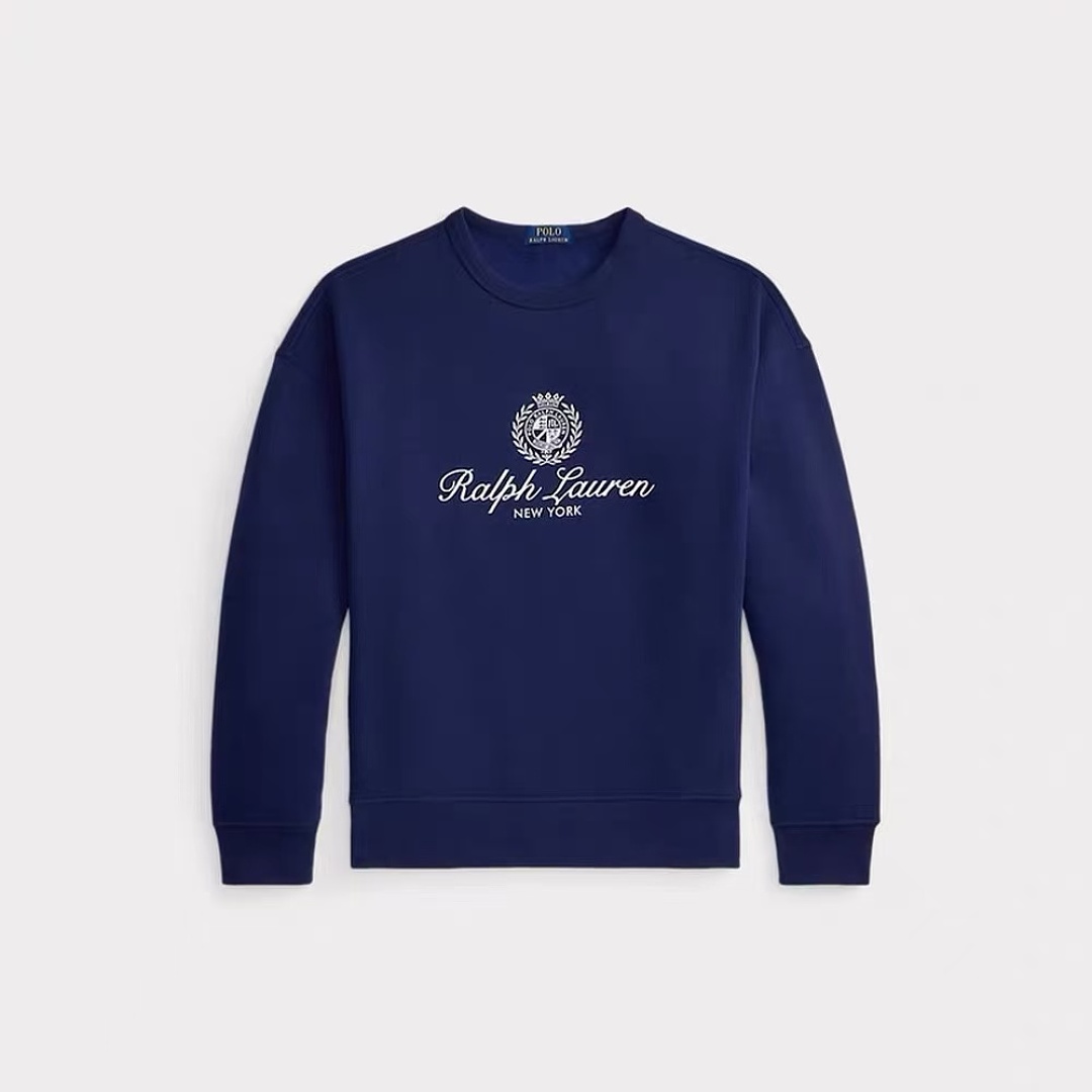 Other €20.5 Relaxed Fit Fleece Graphic Sweatshirt RL Velvet Y - Image 7