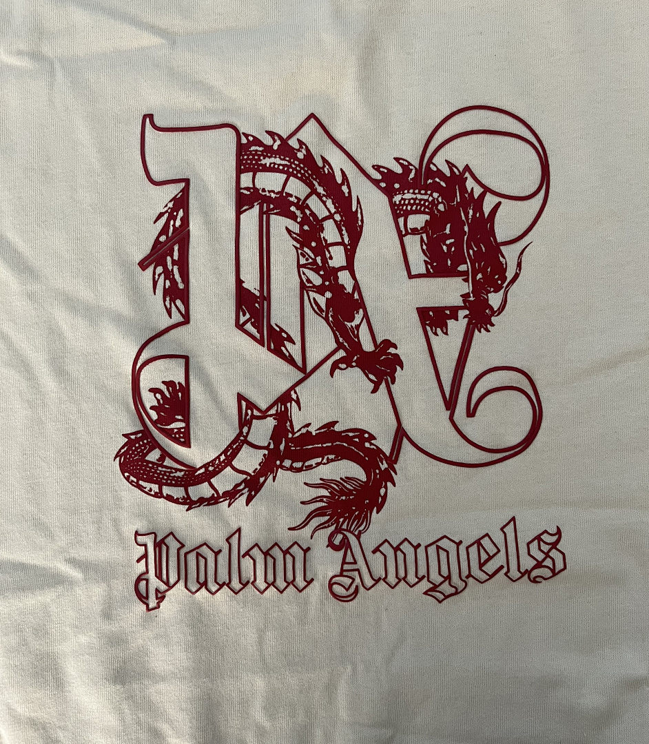 Palm Angels PA Dragon Tshirt, P19, Https://Item.Taobao.Com/Item.Htm?Ft=T&Id= - Image 4