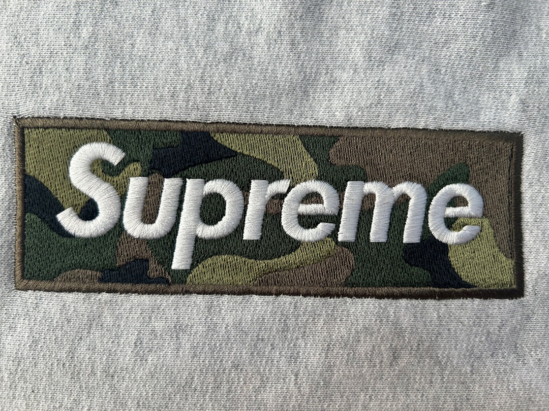 Supreme FW23 Camo Bogo Hoodie P33, Https://Item.Taobao.Com/Item.Htm?Ft=T&Id= - Image 7