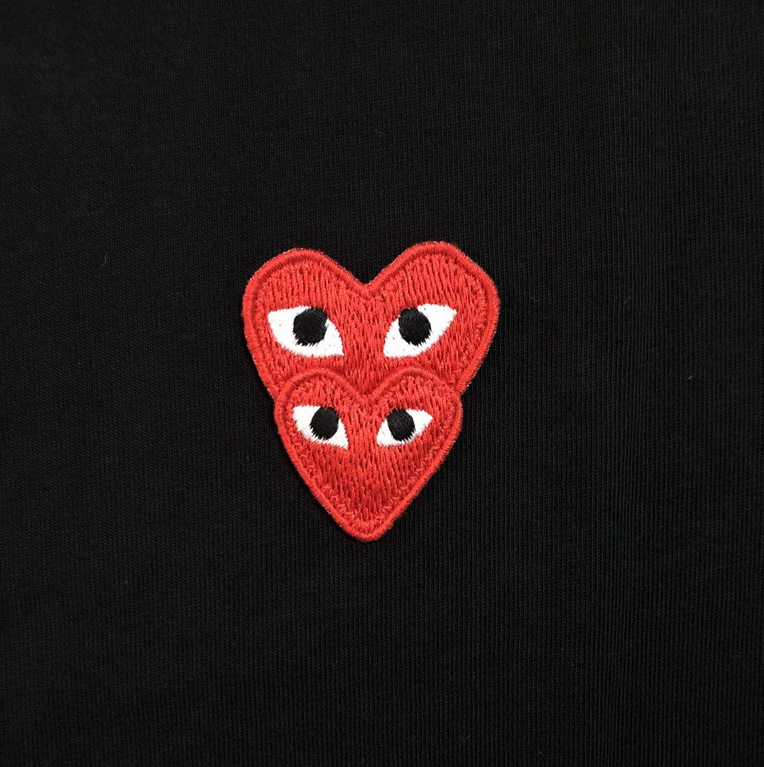 Comme des Garcons Double Red Hearts Tshirt, P14, Https://Item.Taobao.Com/Item.Htm?Ft=T&Id= - Image 4