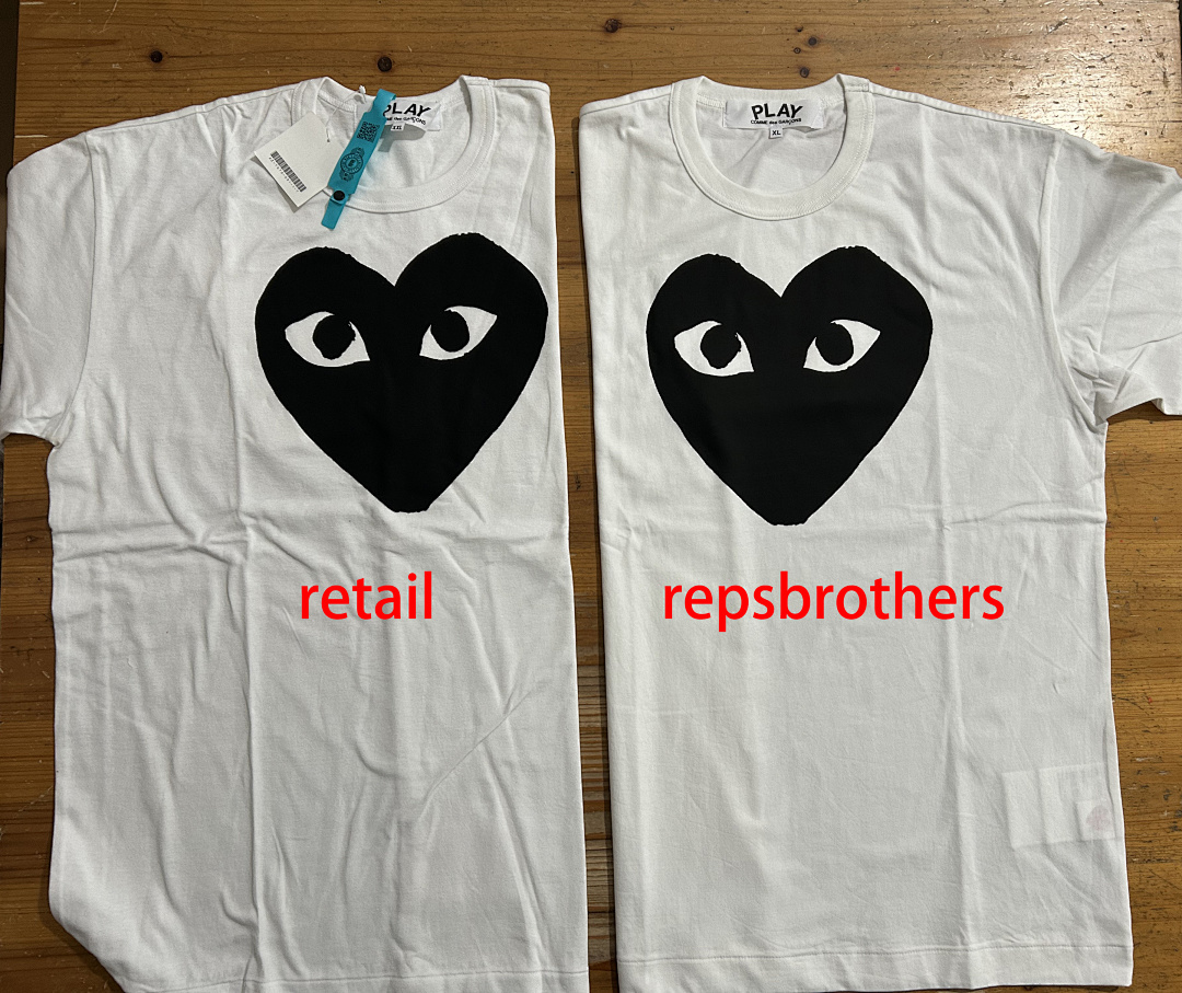 Comme des Garcons T-070, Printed Tshirt, Big Black Heart, P14, Https://Item.Taobao.Com/Item.Htm?Ft=T&Id= - Image 3