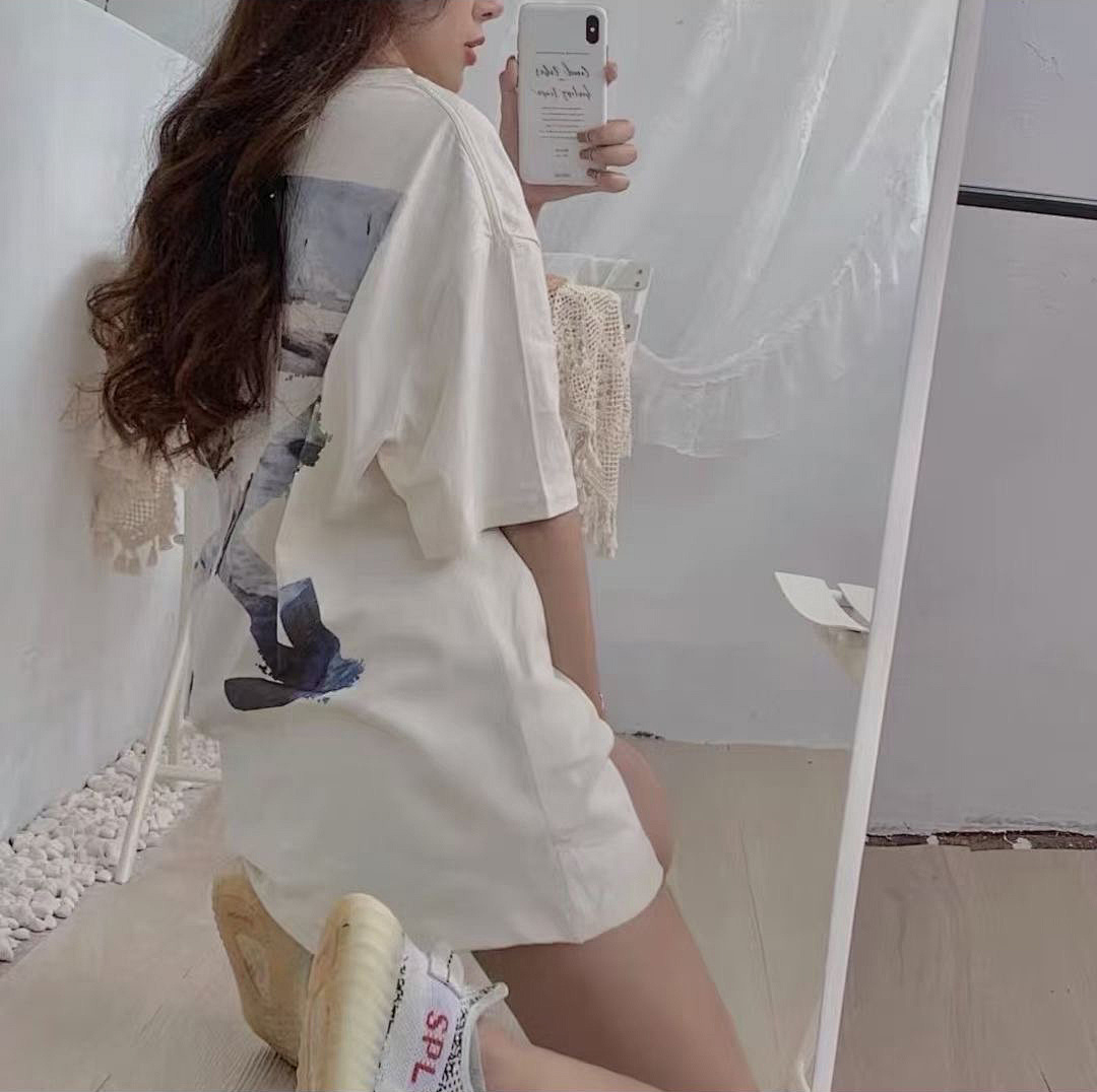 Off-White OW T-Shirt Oil Painting, P20, Https://Item.Taobao.Com/Item.Htm?Ft=T&Id= - Image 7