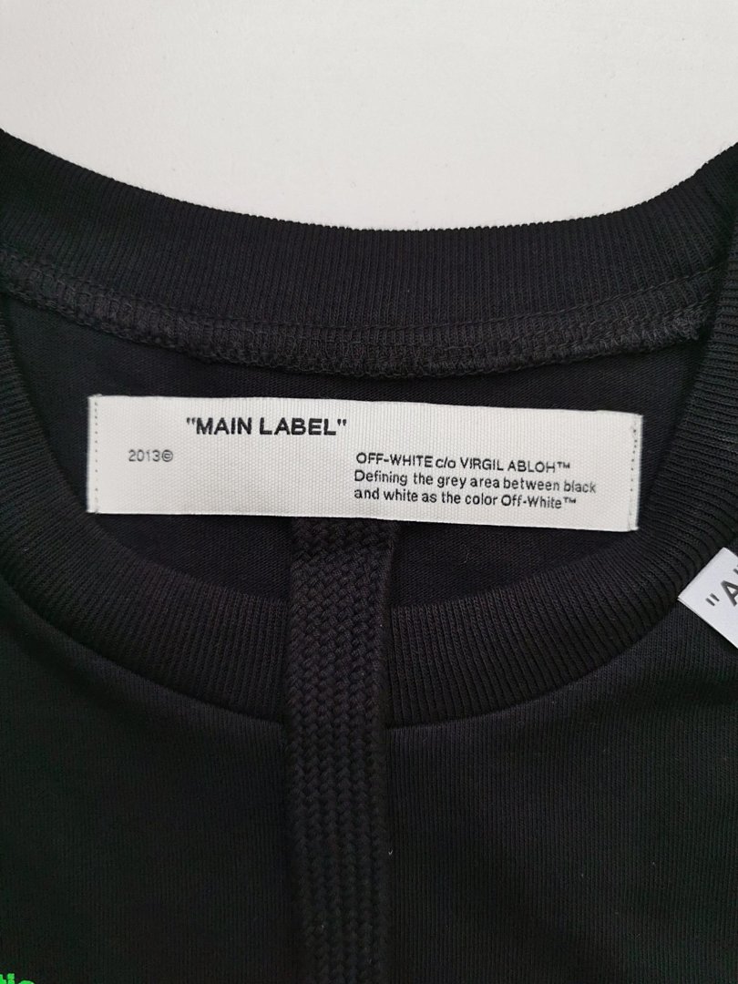 Off-White OW T-Shirt Fluorescent Light Green, P20, Https://Item.Taobao.Com/Item.Htm?Ft=T&Id= - Image 5