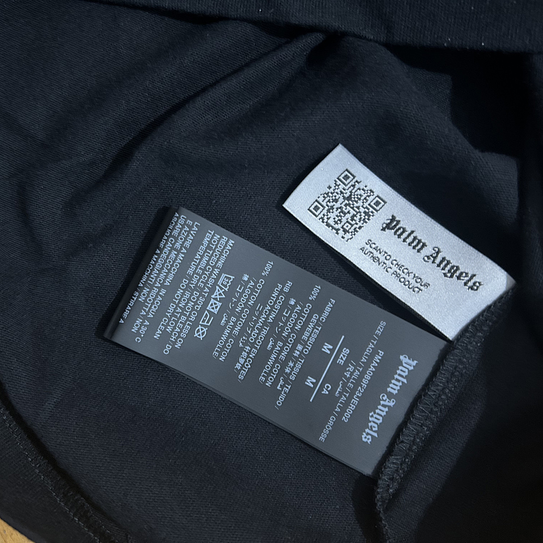 Palm Angels PA Classic Logo T-Shirt, P19, Https://Item.Taobao.Com/Item.Htm?Ft=T&Id= - Image 6