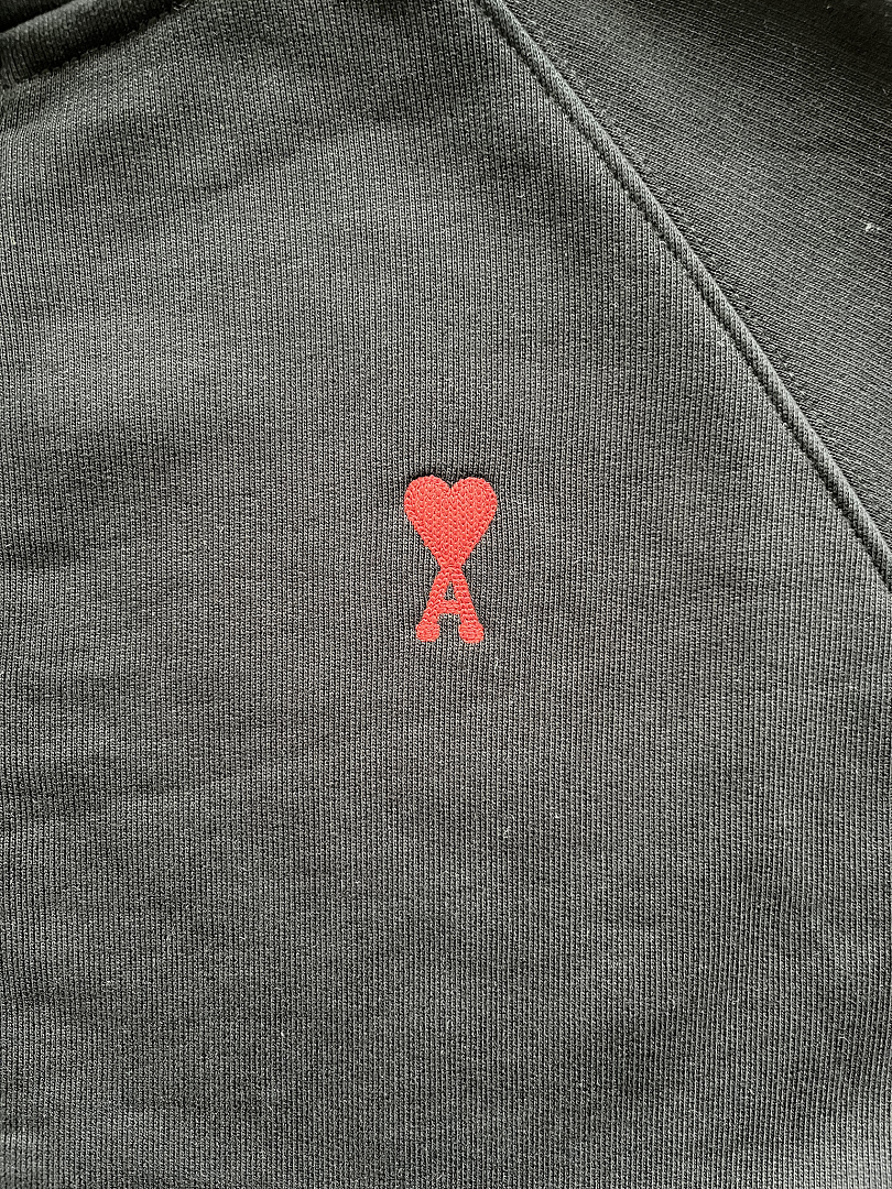 AMI Small Red Heart Hoodie, P32, Https://Item.Taobao.Com/Item.Htm?Ft=T&Id= - Image 5