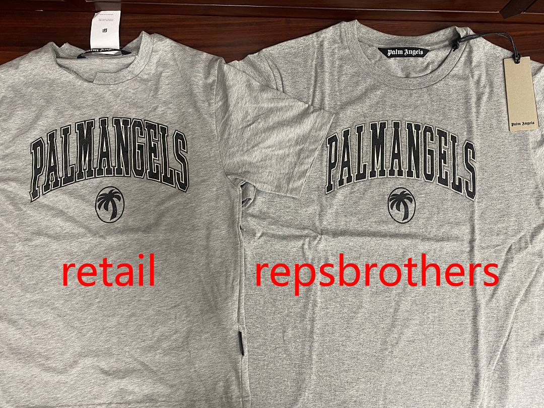 Palm Angels Grey Tshirt, P19, Https://Item.Taobao.Com/Item.Htm?Ft=T&Id= - Image 3