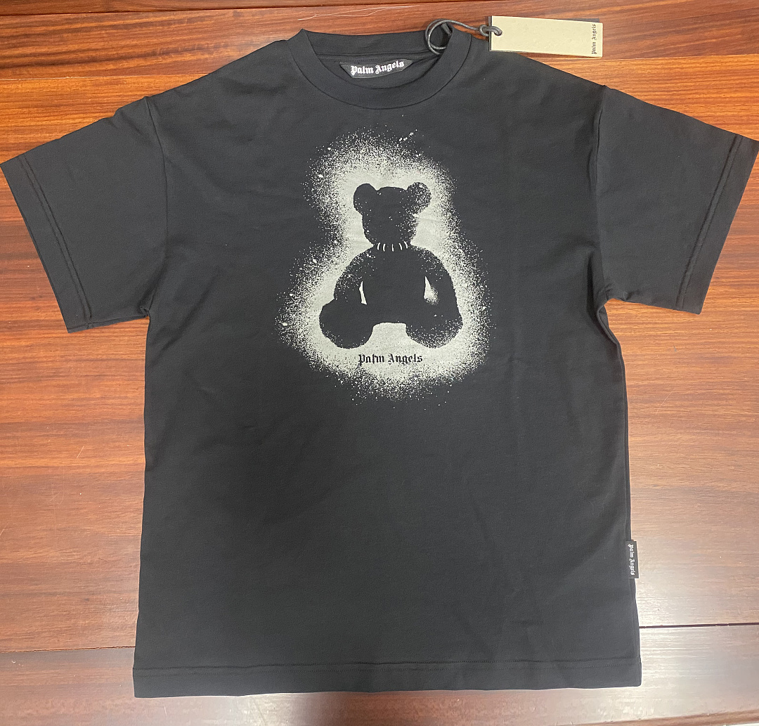 Palm Angels PA SPRAY BEAR REG TEE P19, Https://Item.Taobao.Com/Item.Htm?Ft=T&Id= - Image 4
